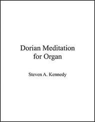 Dorian Meditation Organ sheet music cover Thumbnail